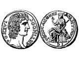 Coin of Antinonus at Adramyttium in Lydia